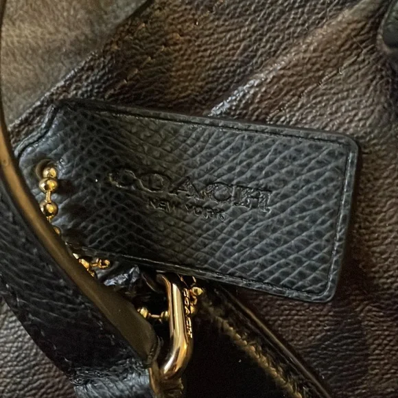 Large oversized Coach tote bag - Picture 5 of 15